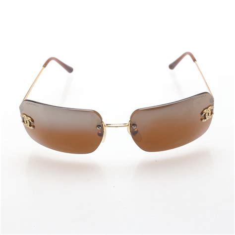 vintage chanel sunglasses 2000s|discontinued chanel sunglasses.